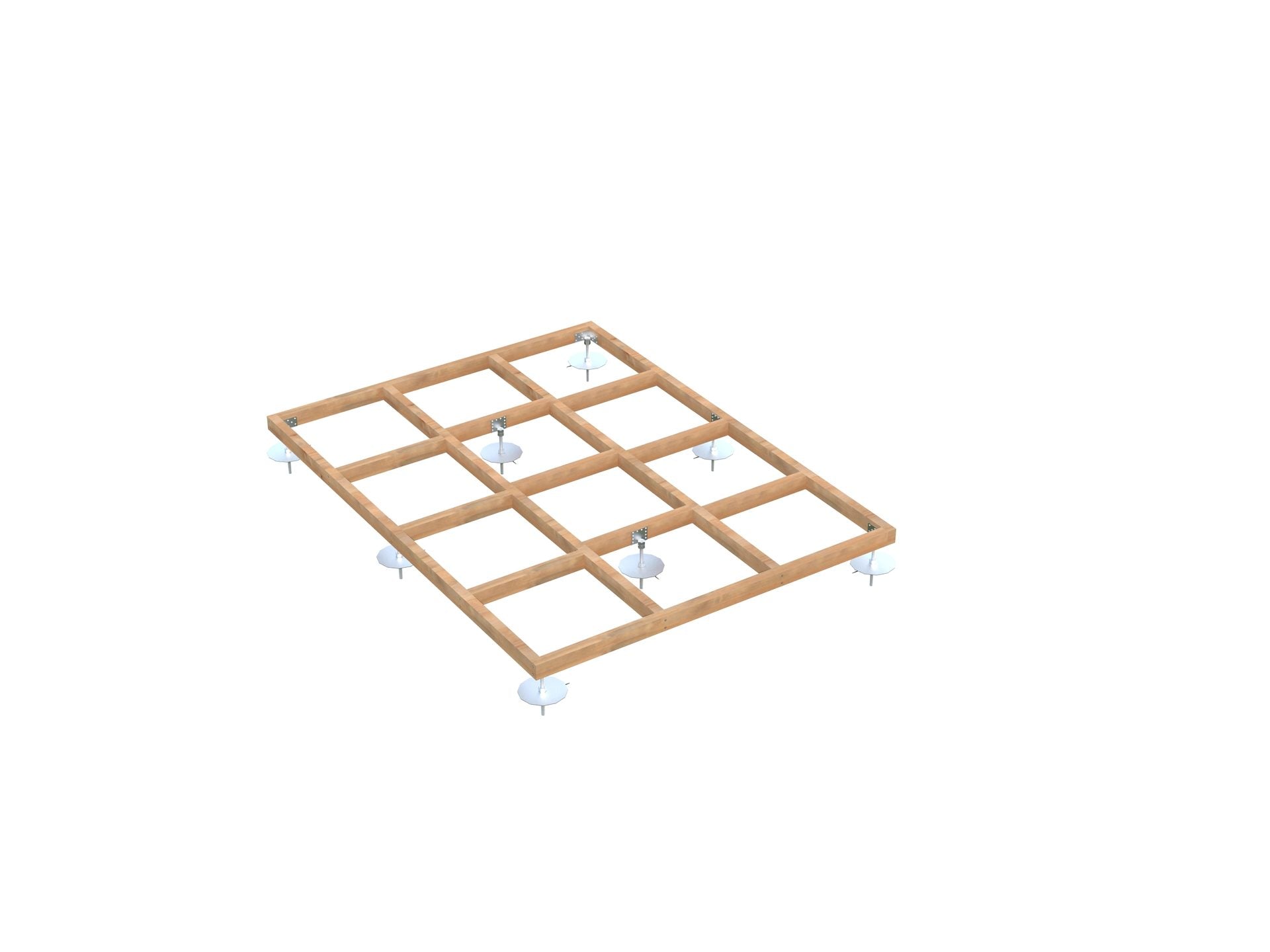 Träbalksgrund Palmako med Stolpsko