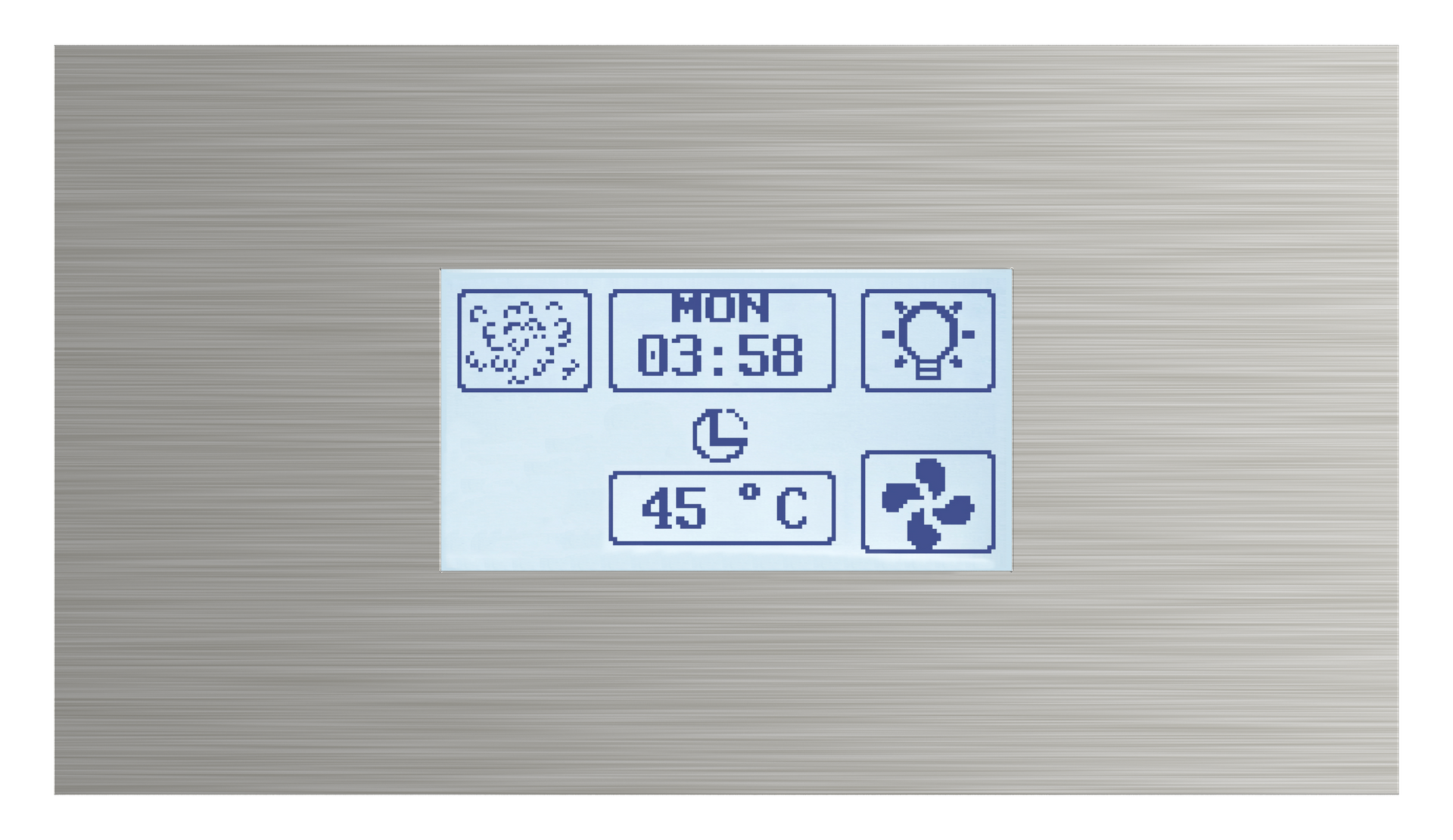 Styrenhet för ånggenerator Steam Stainless Touch för STN-generatorer