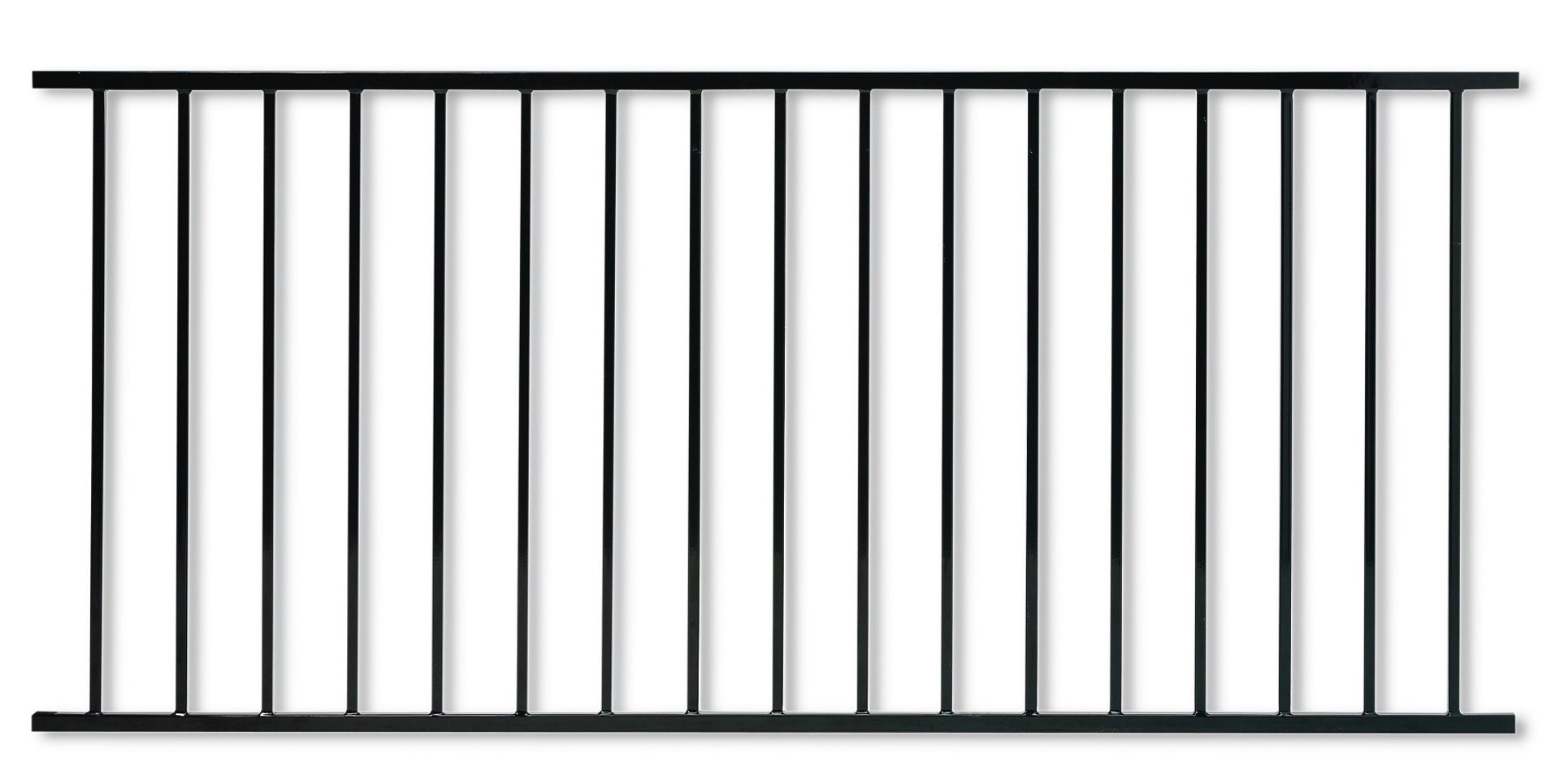 Metallstaket Jabo Torö 2000 x 900 mm